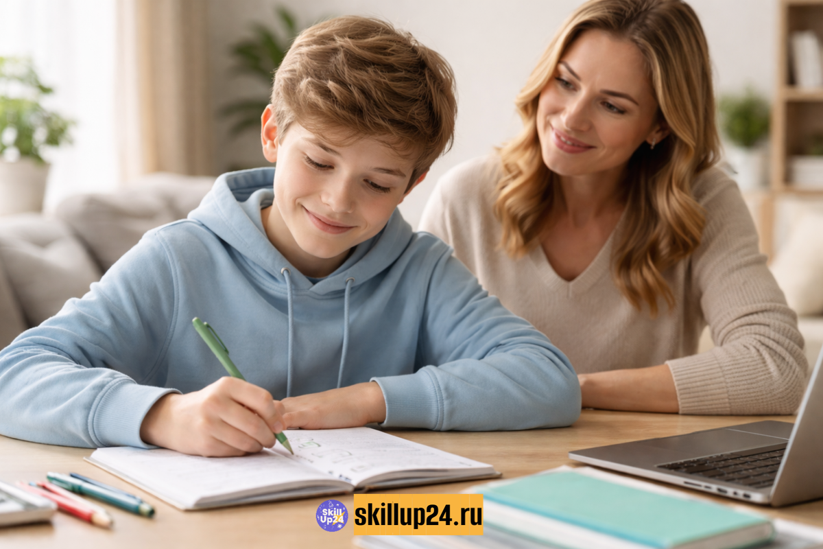 Ребёнок стал хуже учиться — что делать? Как быстро повысить успеваемость без крика и давления
Многие родители сталкиваются с ситуацией:
всё было нормально — и вдруг упала успеваемость в школе, появились двойки, пропал интерес к урокам. Возникают тревожные вопросы:
как повысить успеваемость ребёнка;
подросток не хочет учиться — что делать;
как подтянуть оценки за 2 месяца;
двойки в школе — что делать родителям;
как улучшить оценки быстро и без скандалов;
как мотивировать ребёнка к учёбе, если он устал и перегружен.
Важно понимать: снижение успеваемости — это не «леность», а сигнал. Часто ребёнок просто не успевает за программой или потерял уверенность.
В статье разбираем:
почему ребёнок стал хуже учиться;
что делать, если оценки резко упали;
как выстроить план на 1–2 месяца, чтобы реально подтянуть предмет;
как помочь подростку вернуть мотивацию;
можно ли исправить ситуацию до конца четверти.
Хорошая новость — в большинстве случаев всё действительно можно исправить, если действовать системно.
Онлайн-школа SkillUp24 помогает ученикам 1–11 классов повысить успеваемость, подтянуть оценки и подготовиться к ОГЭ и ЕГЭ в городах:
Астрахань, Барнаул, Владимир, Владивосток, Волгоград, Воронеж, Екатеринбург, Ижевск, Иркутск, Казань, Калининград, Кемерово, Киров, Краснодар, Красноярск, Липецк, Махачкала, Москва, Набережные Челны, Нижний Новгород, Новокузнецк, Новосибирск, Омск, Оренбург, Пенза, Пермь, Ростов-на-Дону, Рязань, Самара, Санкт-Петербург, Саратов, Сочи, Томск, Тольятти, Тула, Тюмень.