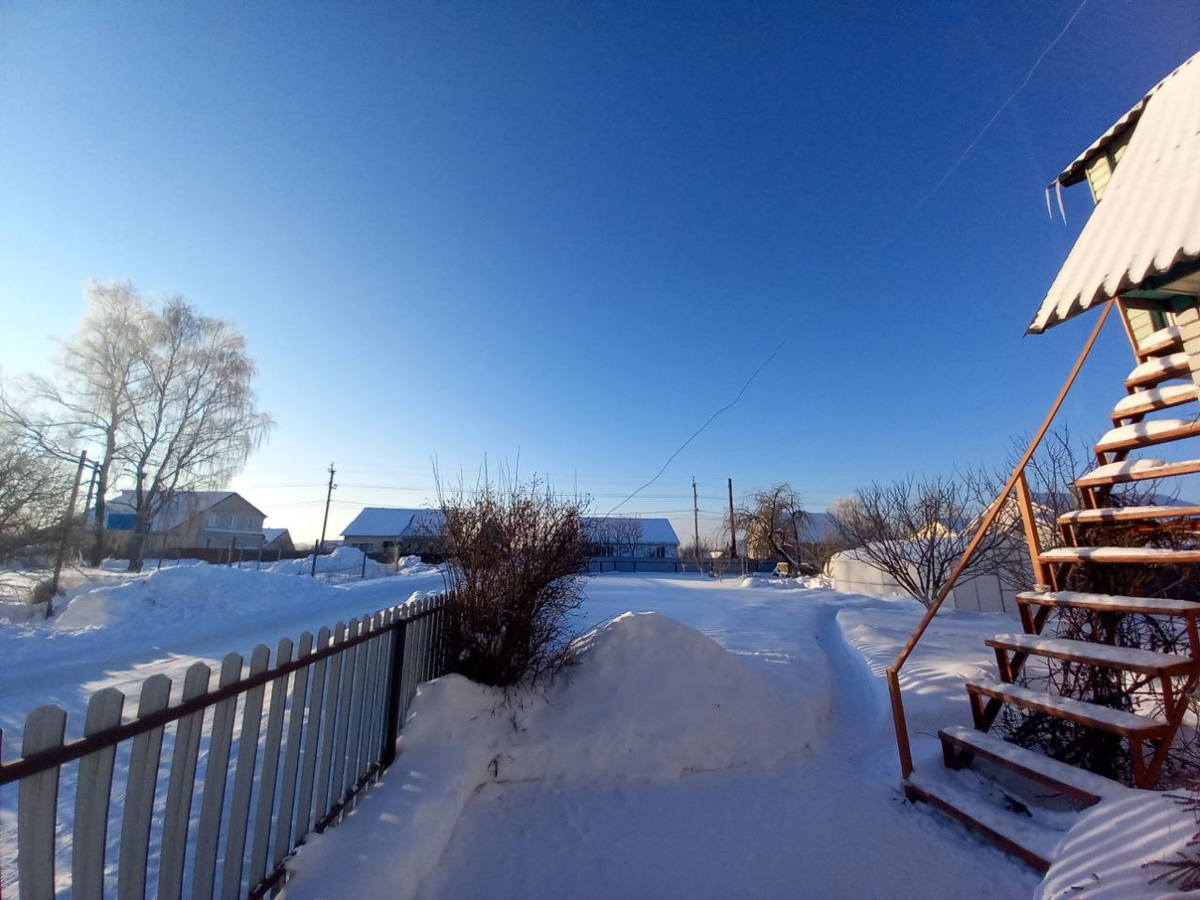 Ещё зимний пейзаж. Конец февраля.
