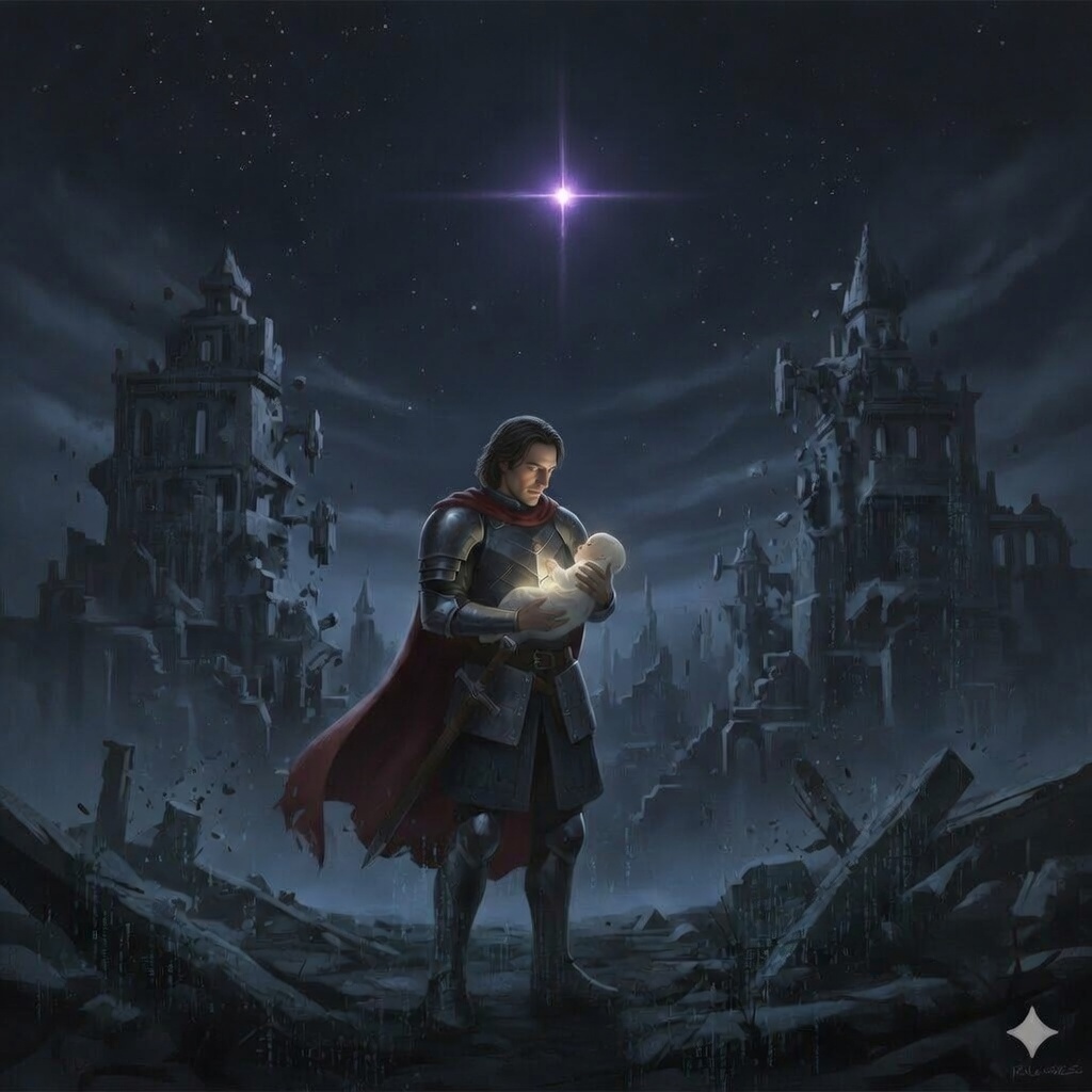 "Искра в Железной Империи", иллюстрация создана сетью Грок