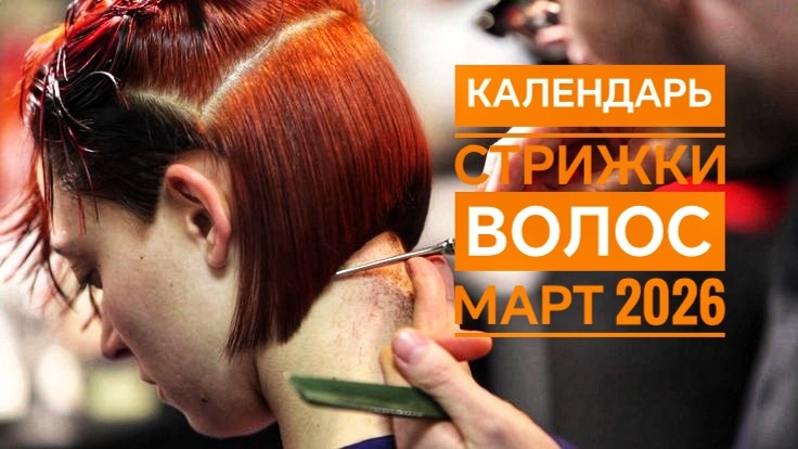 Лунный календарь стрижки волос на март 2026 года