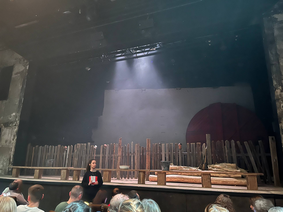 Вид на сцену с 6 ряда