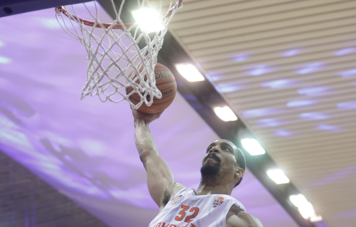    Форвард "Локомотива-Кубани" Винс Хантер  Михаил Синицын/ТАСС