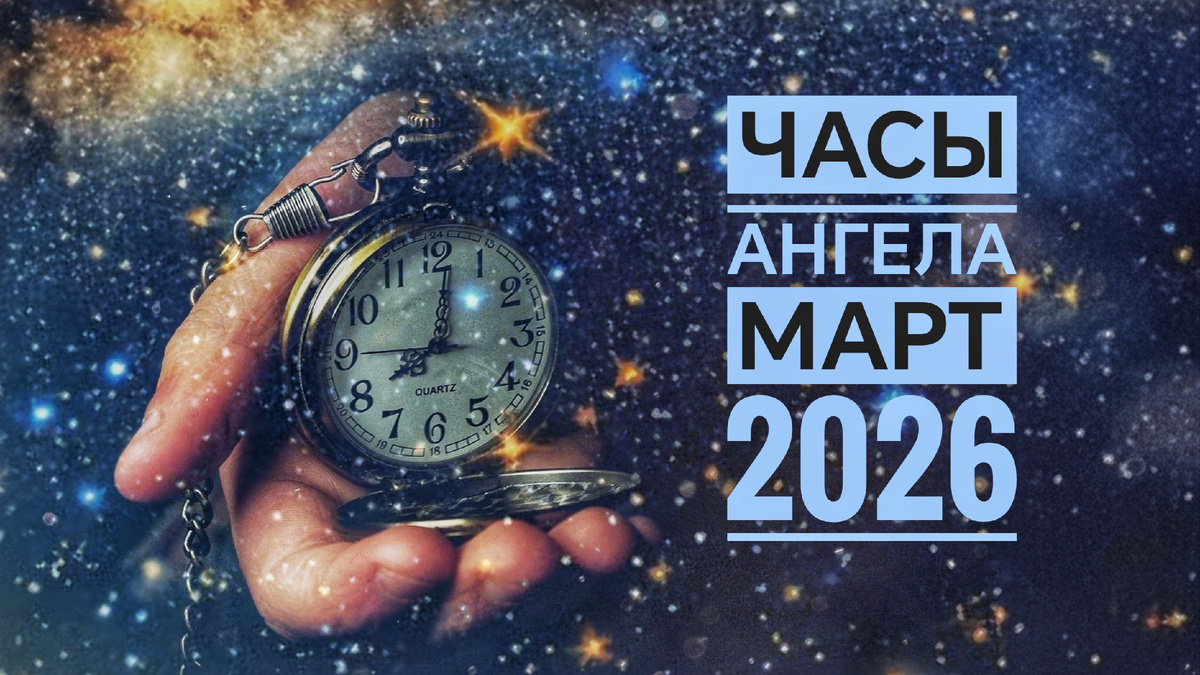 Часы ангела: расписание на март 2026 года