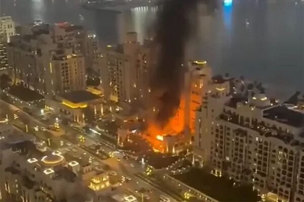 Удар по Дубаю. Фото: en.topwar.ru