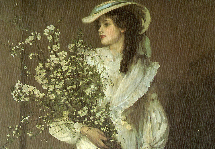 Фрагмент картины Джона Лавери «Весна» (Spring), написанное в 1904 году (музей Орсе)