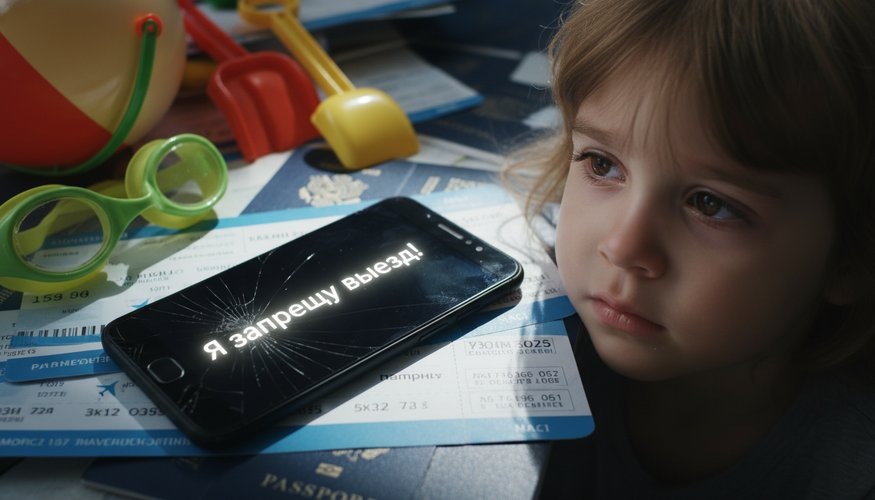 как обойти запрет на выезд ребенка и улететь на море