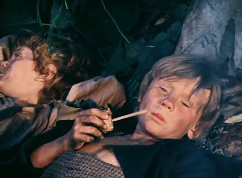 Борис Галкин в фильме «Приключения Тома Сойера и Гекльберри Финна».