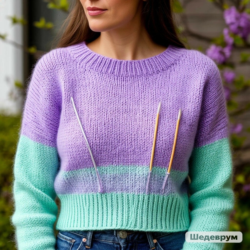 Пока статью писала, загорелось повязать....