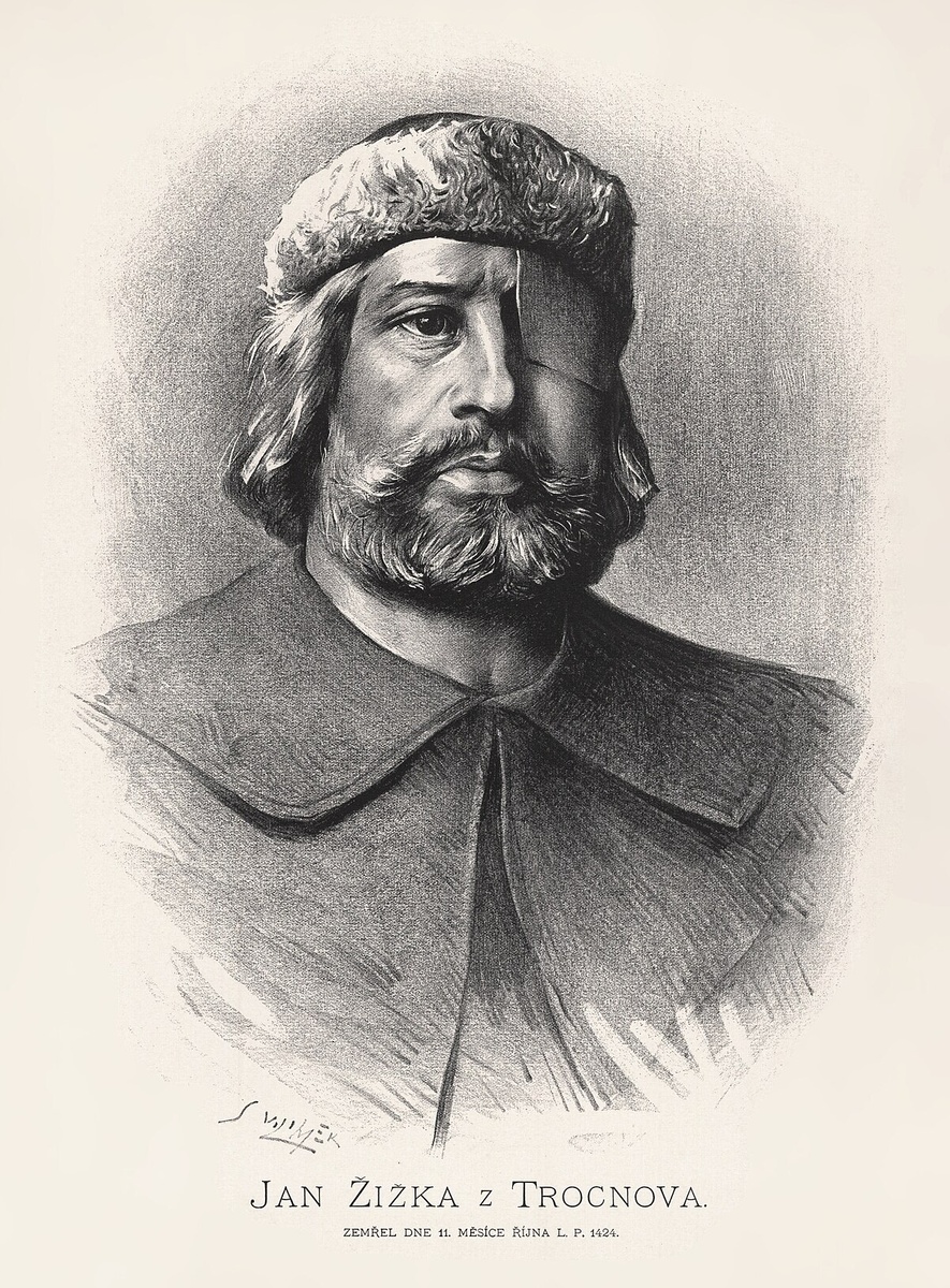Ян Жижка из Троцнова (Ян Одноглазый, ок. 1360-1424 (63–64 года)).