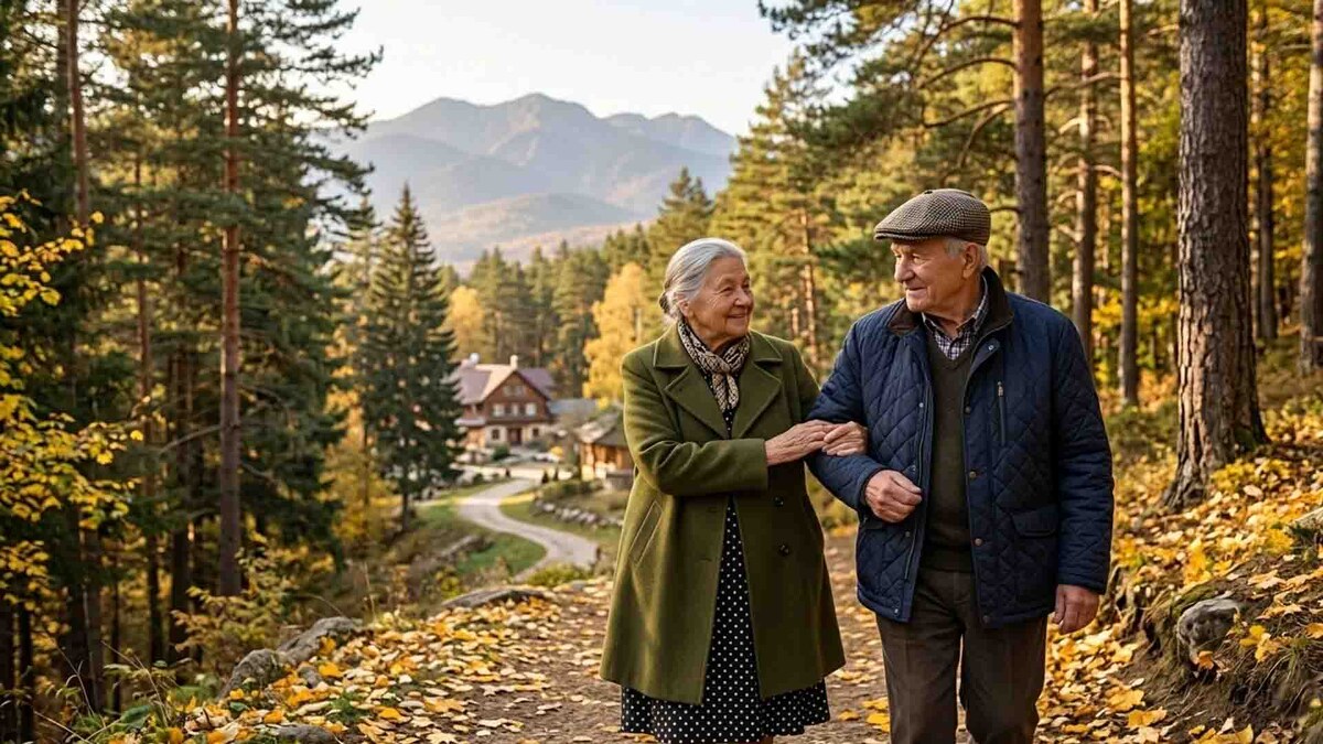 На Кавказе золото — это не украшения, а листва под ногами и воздух в лёгких.