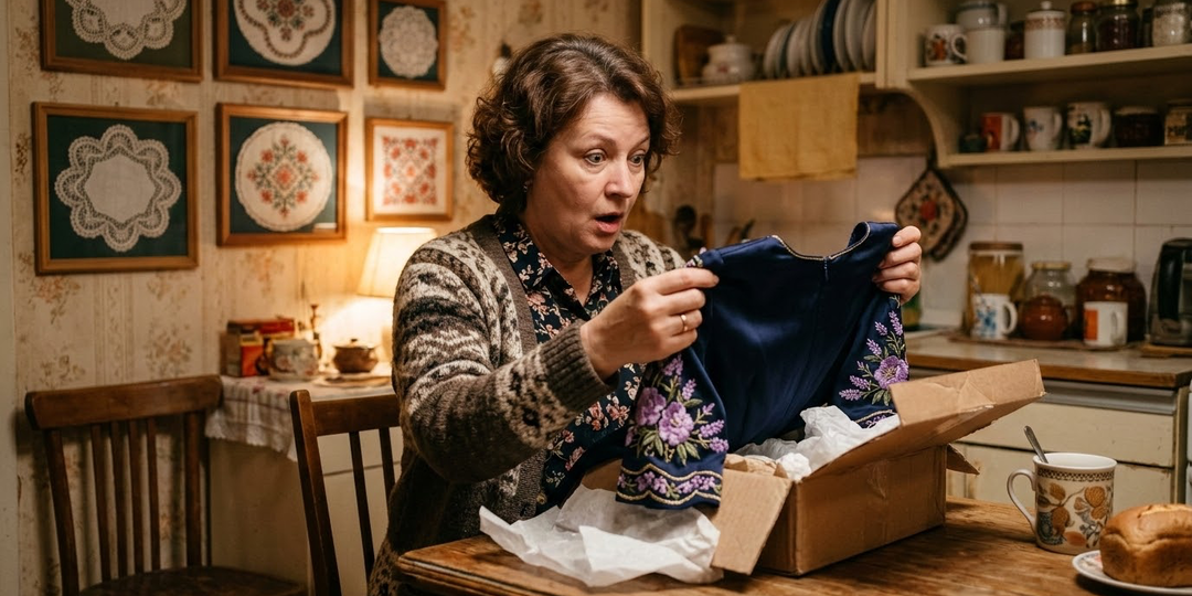 Платье из посылки