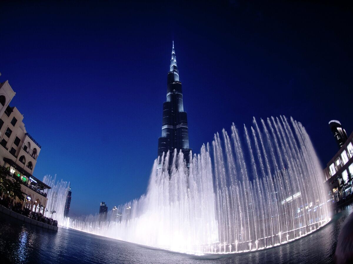    Вид на самый большой небоскреб Бурдж-Халифа в Дубае | © РИА Новости / Григорий Сысоев