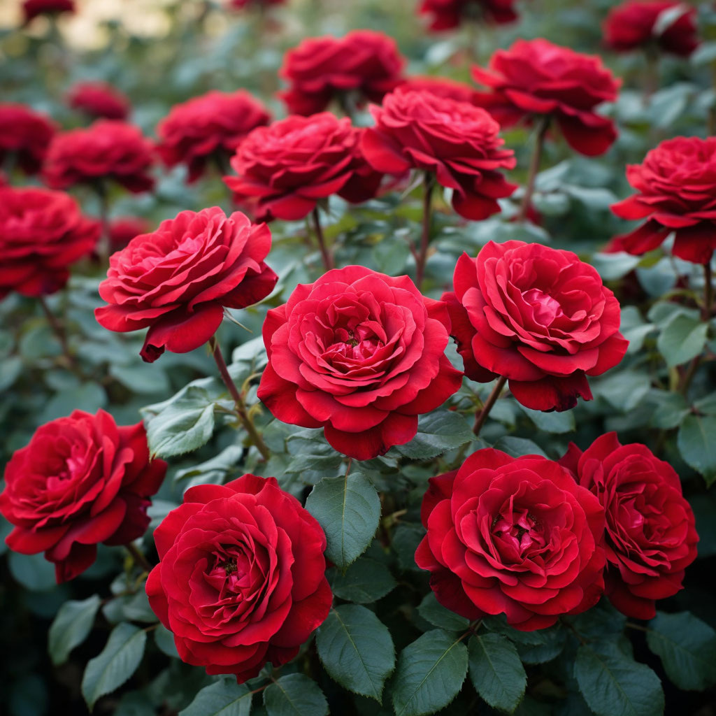 Розы - как добиться пышного цветения