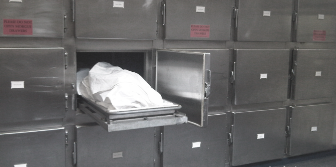 Помните, как в Гонконге морговый коллапс был из-за незабранных тел