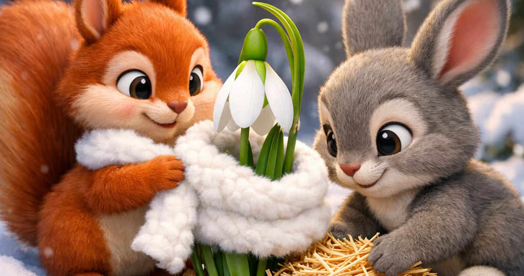 Сказка про подснежник, который вырос слишком рано