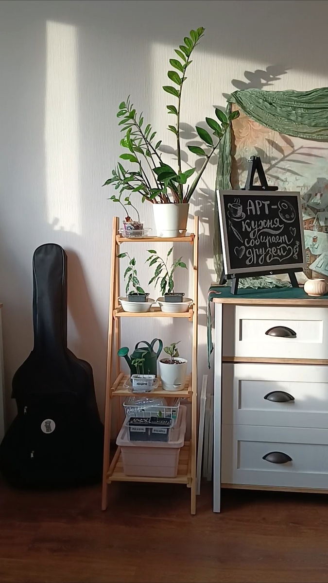 Арт-кухня "переехала" в комнату