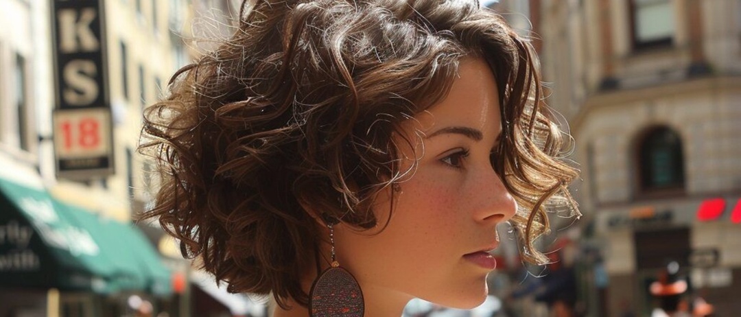 5 коротких стрижек для волнистых волос на весну 2026 года