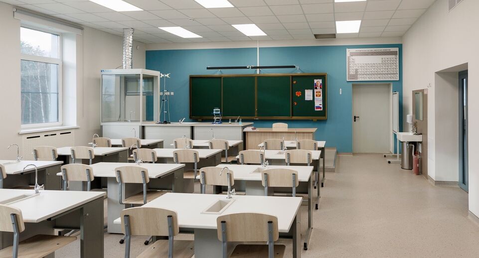    Ногинский Центр образования №5 после капитального ремонта и новая пристройка на 550 мест / Медиасток.рф