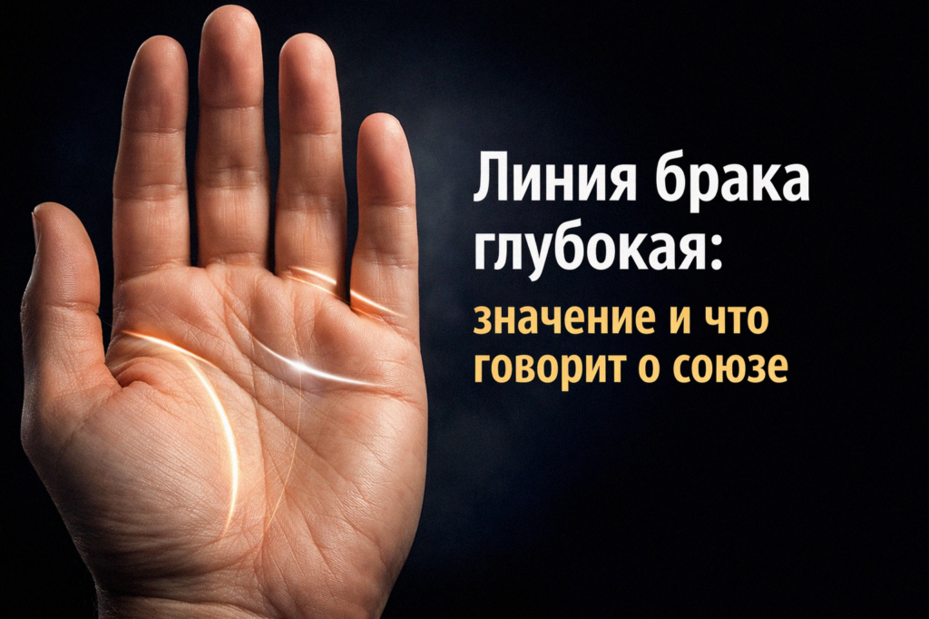    Линия брака: что она говорит о ваших отношениях admin