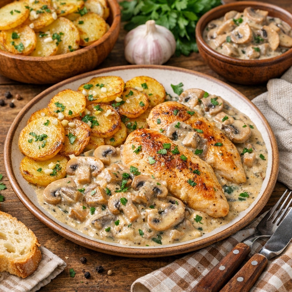 Рецепт сочных куриных грудок