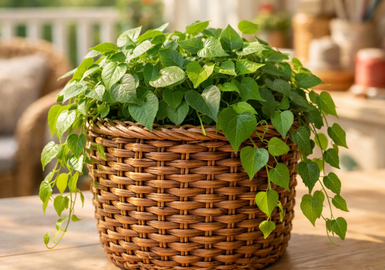 Плетение кашпо из ротанга: как сделать аккуратным даже простой узор