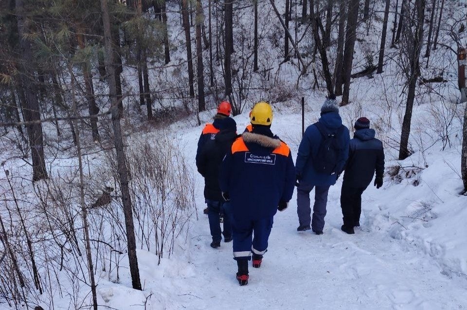    В Красноярске спасли двух туристов. Фото: КГКУ "Спасатель"