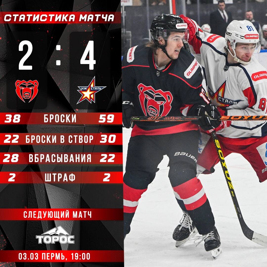    © ХК "Молот"