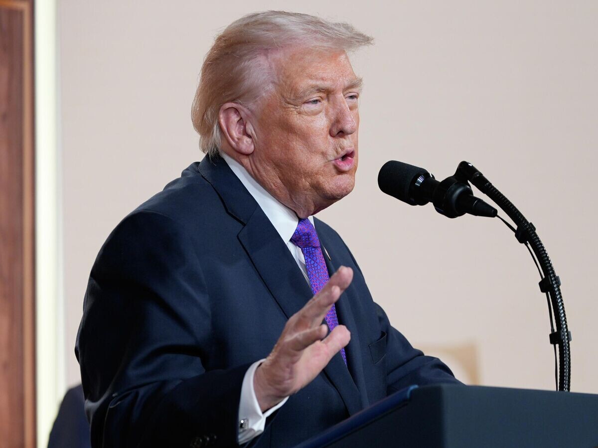    Президент США Дональд Трамп | © AP Photo / Alex Brandon