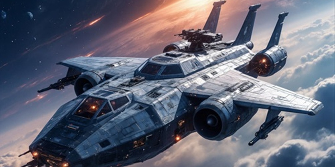 Военно‑космический транспортник в туманности Андромеды