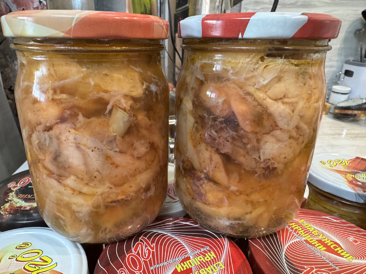 Куриная тушенка без заморочек!