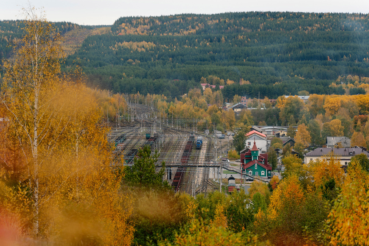 железнодорожная станция Медвежьегорск