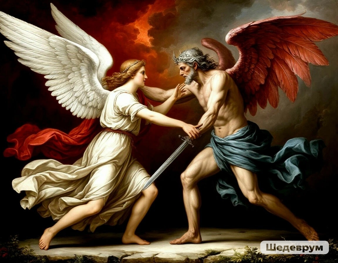 ИИ Шедеврум. Зло на нас с мечом, а мы к нему с увещиваниями...