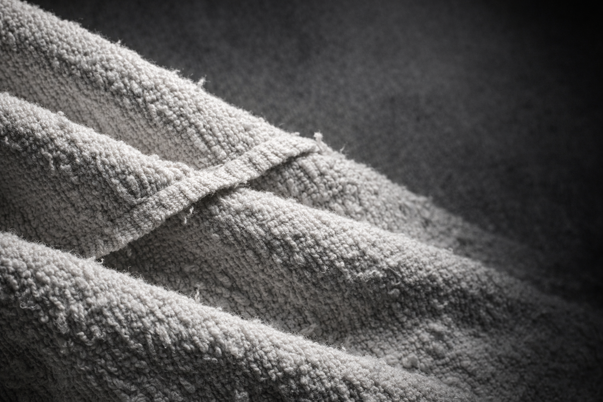 Так выглядит ткань после регулярной пересушки