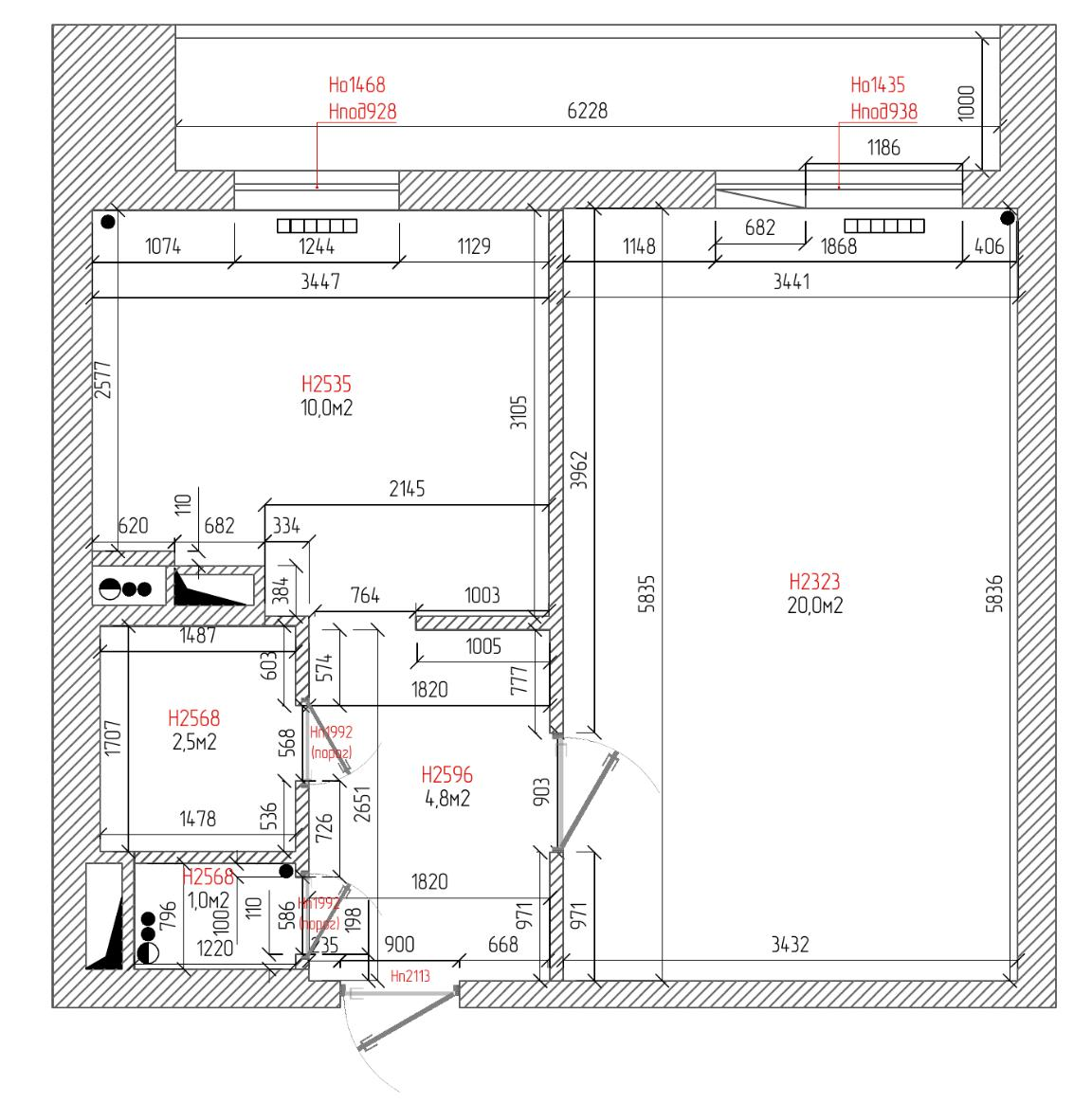 Планировка квартиры 