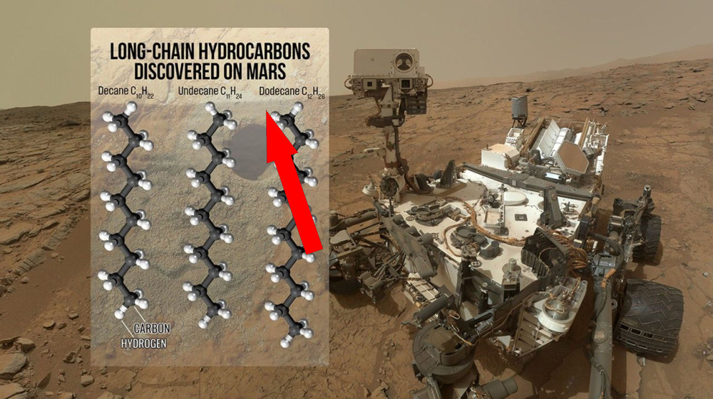    Гигантская цепь органических молекул на Марсе может стать лучшим доказательством жизни