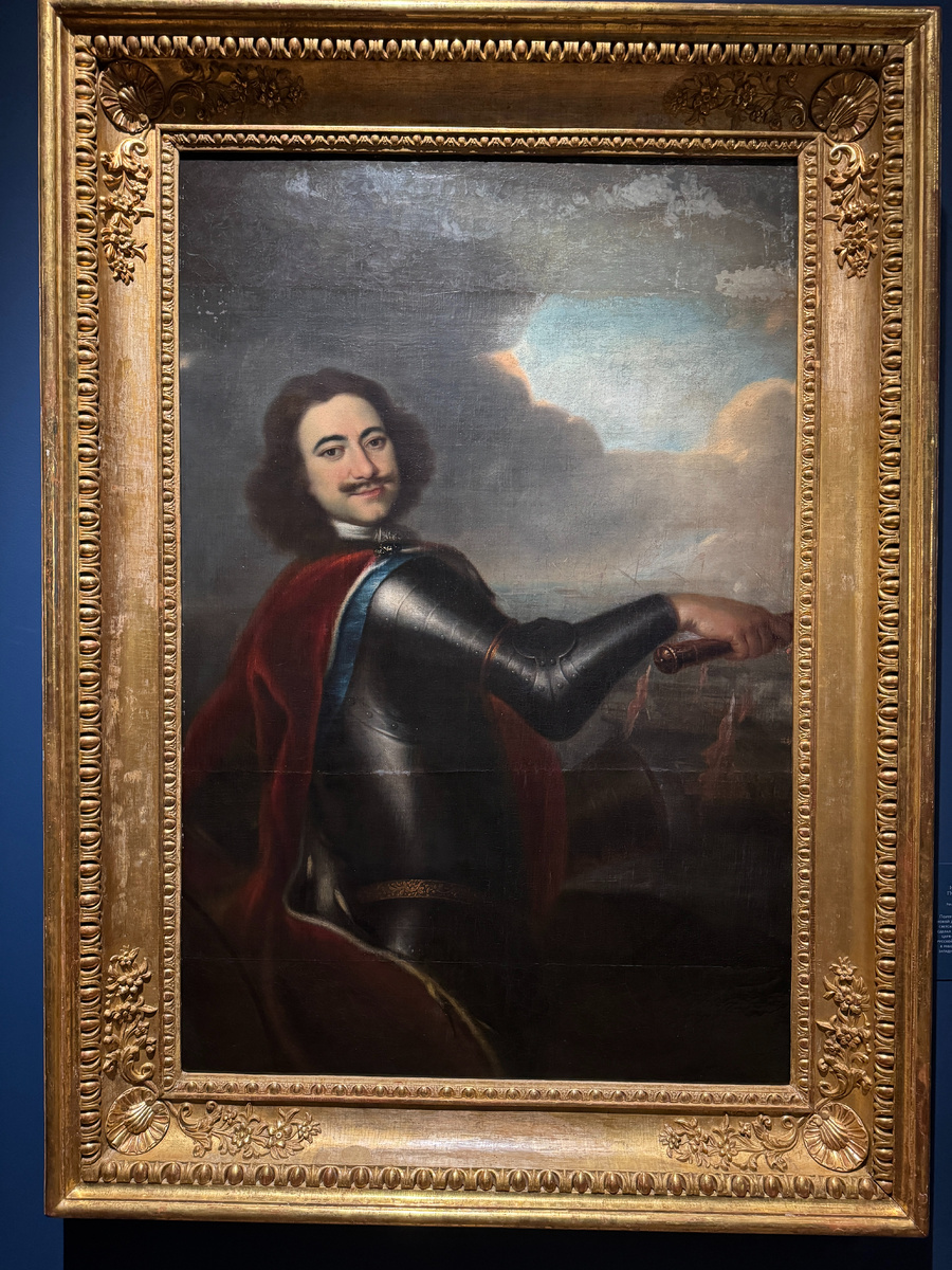 И.Н. Никитин.Портрет Петра I.Россия, Санкт-Петербург, 1715
Холст, масло