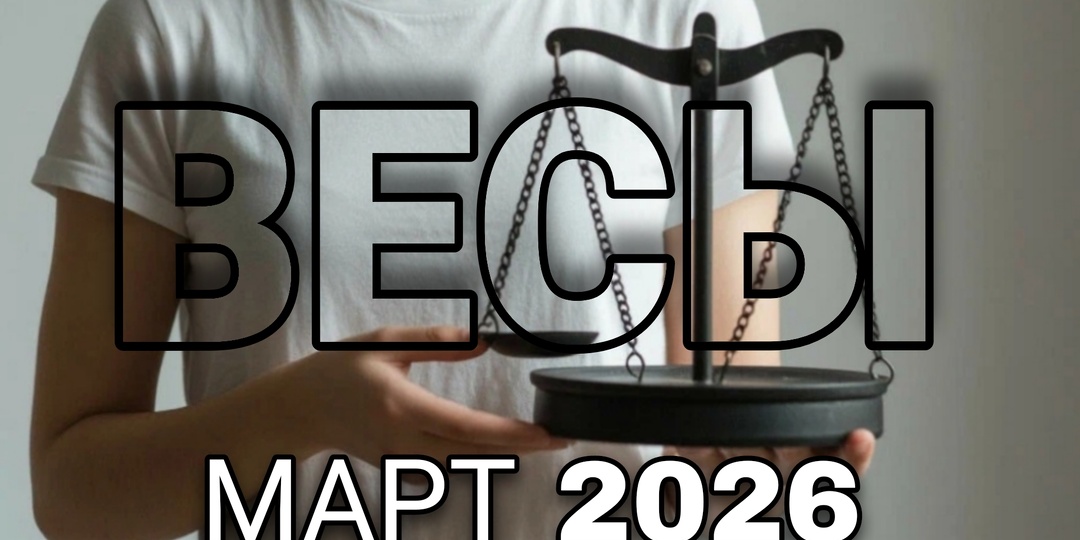 Весы ♎️ Ваш Март 2026. Магия тела.