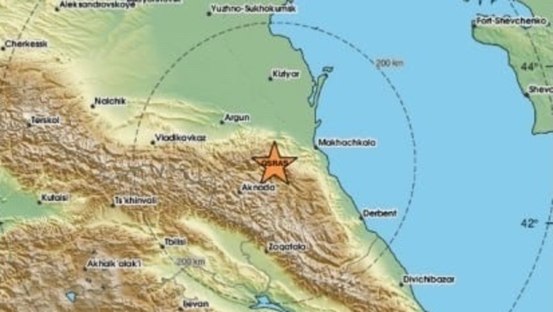      Фото: Скриншот с сайта Европейско-средиземноморского сейсмологического центра