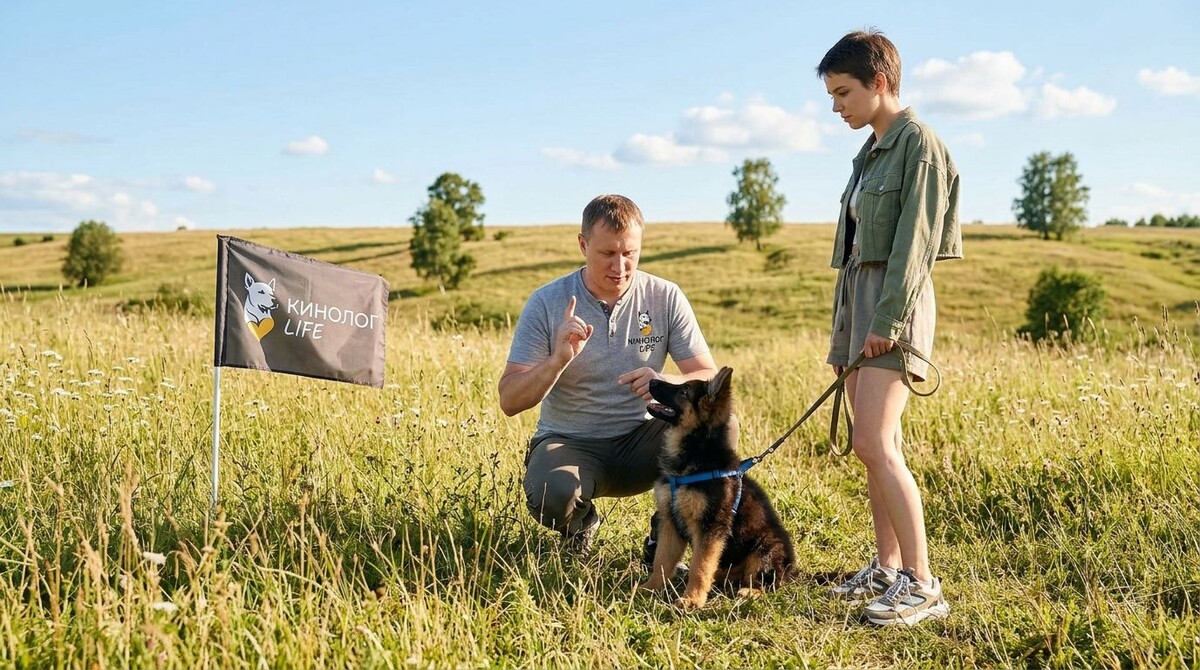 приучение щенка к туалету — собака на улице после успешного выгула