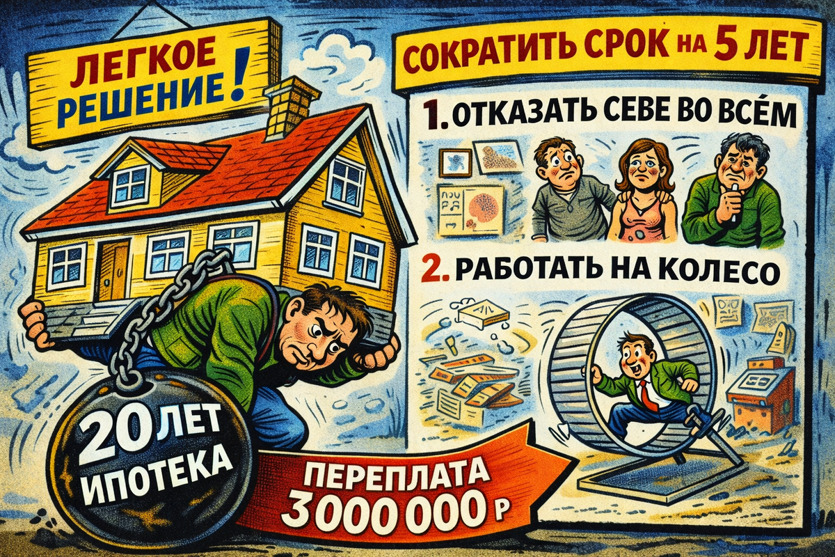 Ипотечное бремя на спине