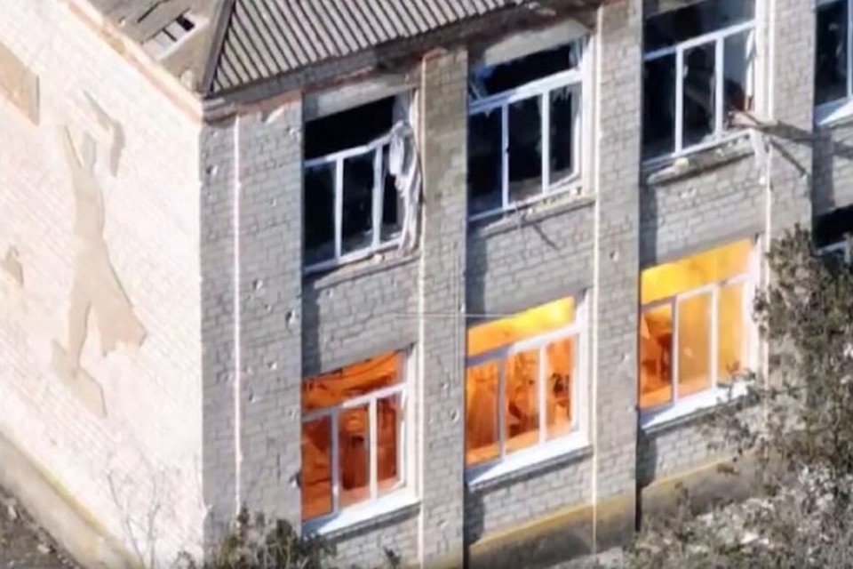    Ударный дрон "заглянул" к боевикам ВСУ. Фото: Минобороны России