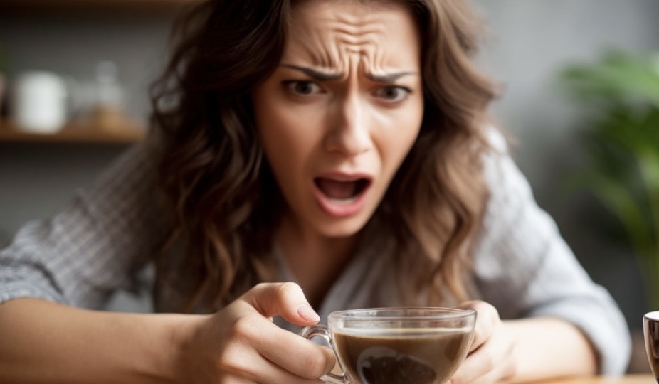 Внезапно чашка с горячим чаем оказалась у Нади на платье — он выбил её из рук так небрежно, словно просто смахнул пыль со стола