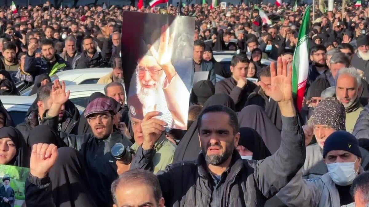 Митинг памяти погибшего верховного лидера Ирана аятоллы Али Хаменеи © Sputnik