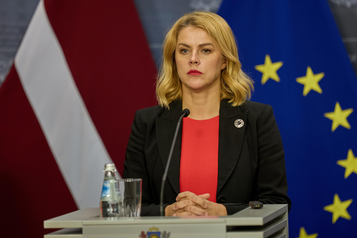 Премьер Латвии Эвика Силиня © Valsts kanceleja