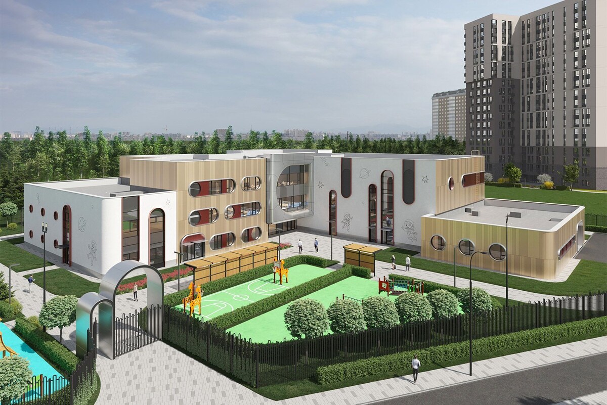    В Филимонковском районе Москвы возводят четыре новых детских сада