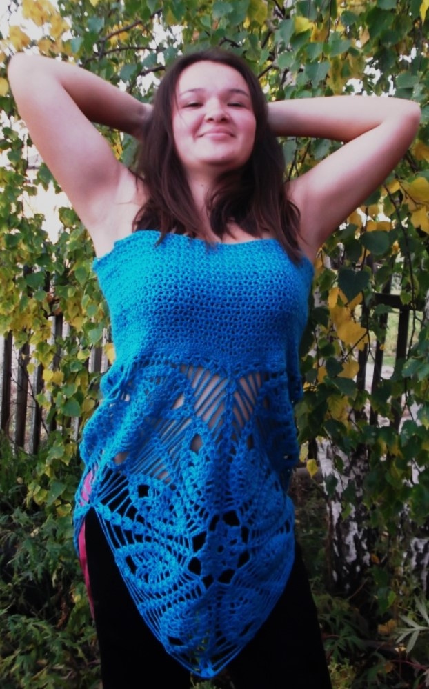 Фото и работа автора канала. Моя авторская туника