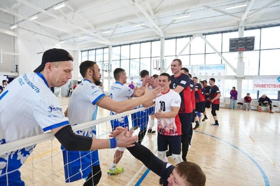    Кубок Защитников Отечества по волейболу сидя. Источник: t.me/turchak_andrey