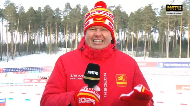 «Собака пыталась перегрызть оптоволокно Матч ТВ» — Губерниев довел до слез зрителей биатлона