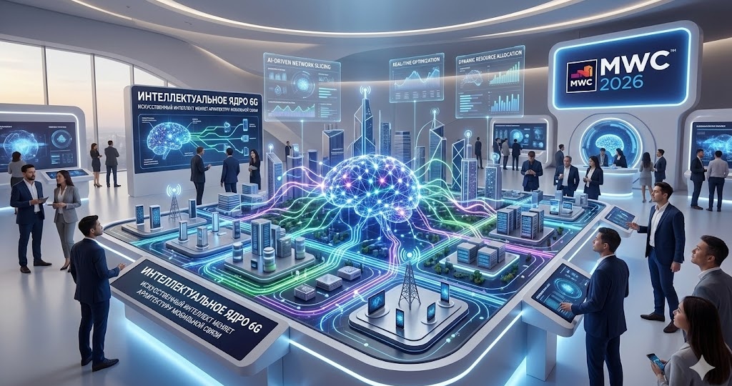 6G на MWC 2026: искусственный интеллект меняет архитектуру мобильной связи