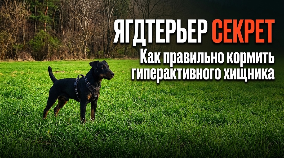 Чем кормить немецкого ягдтерьера: рацион для гиперактивной собаки. (Натуралка vs Сухой корм)